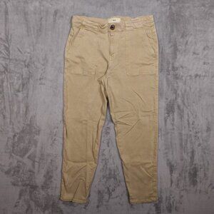 BKE pants skinny ankle utility women's 27 khaki BUCKLE